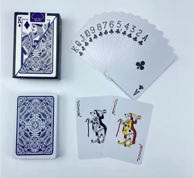 2 Jeux de 56 Cartes (rouges et bleues) - Go Apero