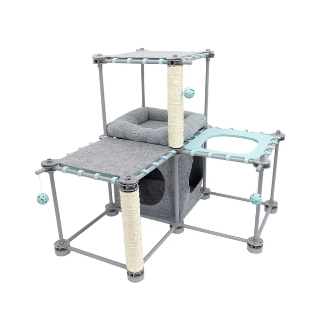 Kitty City Claw Mega Kit 2.0 Furniture, Cat Cushion, Cat Scratch