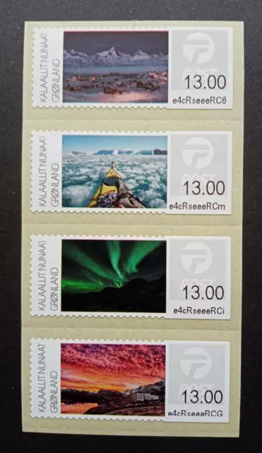 Groenland Greenland Timbres Distributeurs 17/20 Neufs **  Tourisme Cote 20 Euros