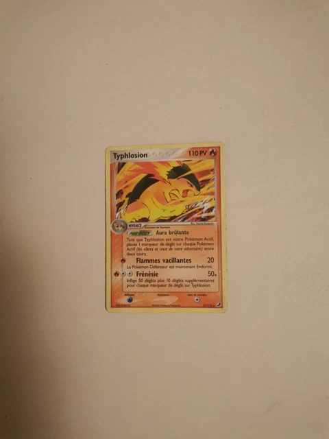 Carte Pokemon TYPHLOSION 17/115 Rare Bloc EX Forces Cachées FR OCCASION