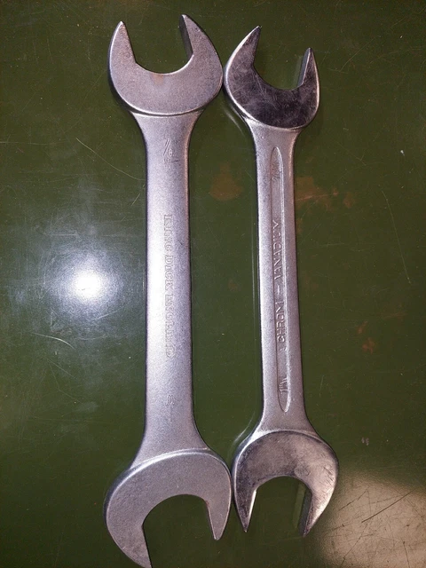 King Dick & Heyco Open Spanner Whitworth 1W & 7/8W.