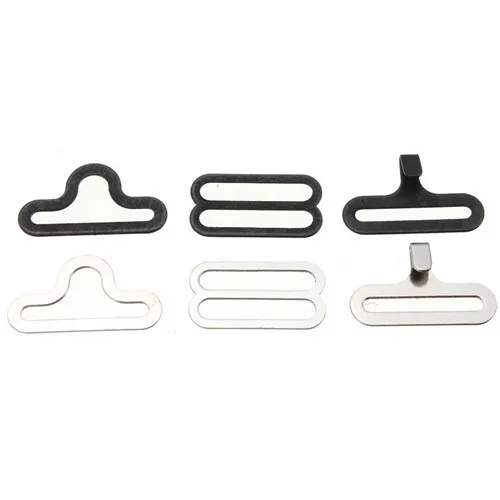 10Set Bow Tie Clips Hardware Cravat Clips Hook Fastener For Necktie Strap Tool s