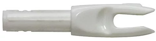 Easton "G" Nocks Large Groove, .098 White 100 Pack