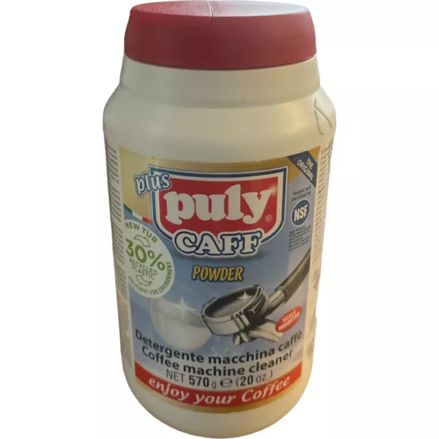 Puly Caff Cleaning Powder Group Head Cleaner Espresso Coffee Machine - 570 g