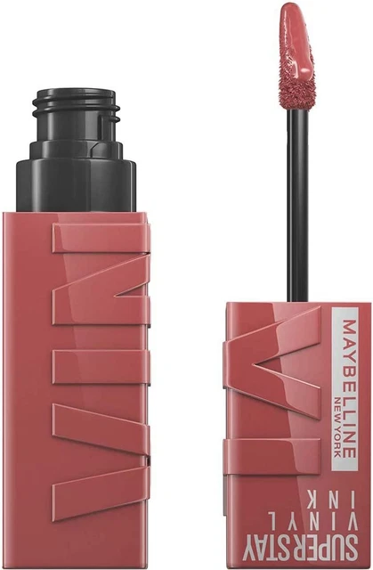 Maybelline New York Tinta Labbra a Lunga Tenuta Superstay Vinyl Ink, per Un Effe