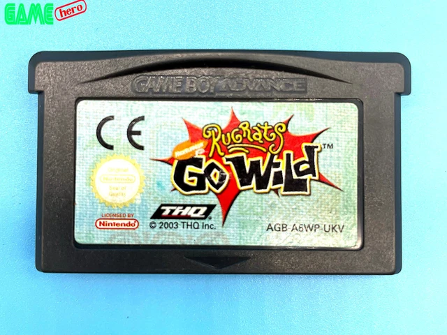 The Rugrats Go Wild – GBA Gameboy Advance, Cartouche Seule, état Correct
