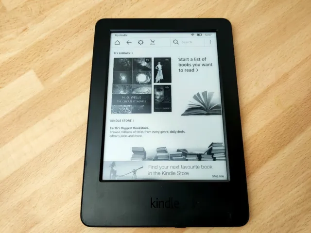 WP63GW Kindle 7th Generation 4 GB Wi-fi Touch Display - Black for  sale online