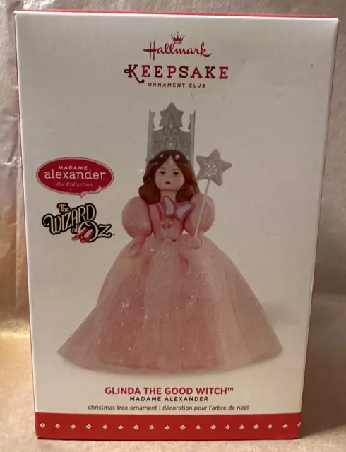 GLINDA THE GOOD WITCH Hallmark 2015 Ornament Wizard of Oz Madame Alexander NIB