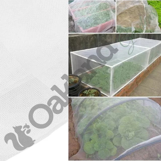 1m x 10m Insect Netting Fine Woven Mesh Anti Butterfly Fly Beetle Bug Spider Net