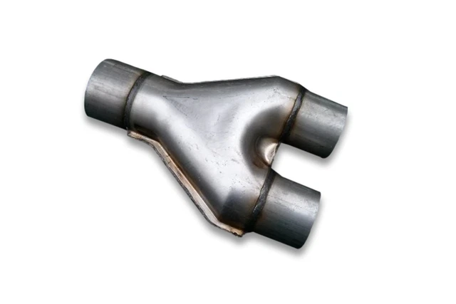 Y-Rohr 63-57 mm 2,5"-2,25" Stahl-Abgassystem-Verbindungsrohrabschnitt