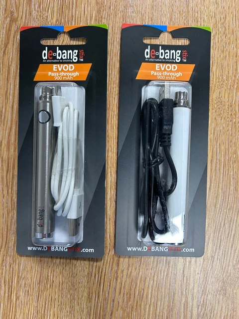 De-bang EVOD Pass-Through 900 mAh Replacement Battery | Clearance Sale