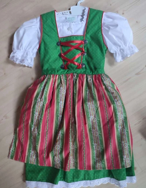 Dirndl per bambini con grembiule Costumi per bambini Dirnd per ragazze