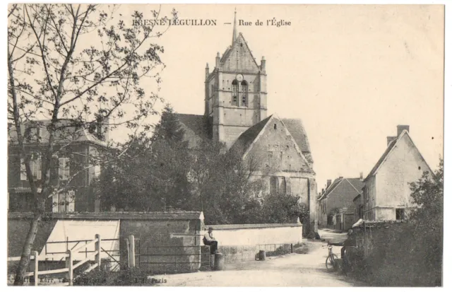 CPA 60 - FRESNE LEGUILLON (Oise) - Rue de l'Eglise - Ed. Karr