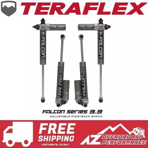 Falcon SP2 3.3 Rápido Ajuste Shocks Con 3-4.5" Elevador Para 07-18 Jeep Jku 4