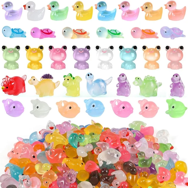 36 Mini Hars Eendjes – Schattige Kleine Dierfiguren In Verschillende Stijlen, Ideaal Om Te Verstoppen, Voor Aquarium, Poppenhuis Of Tuindecoratie