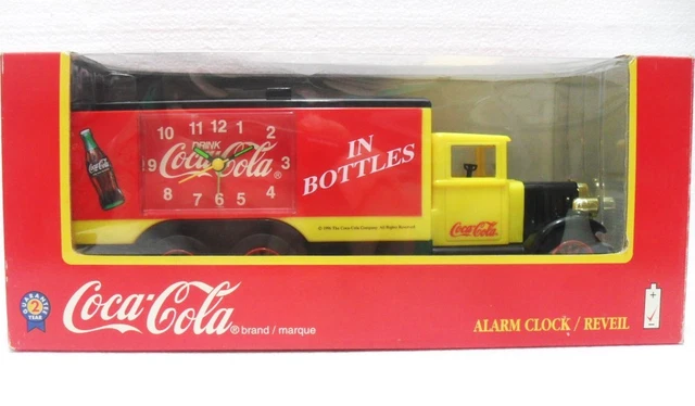Coca-Cola - CAMION con OROLOGIO ed ALLARME funzionante
