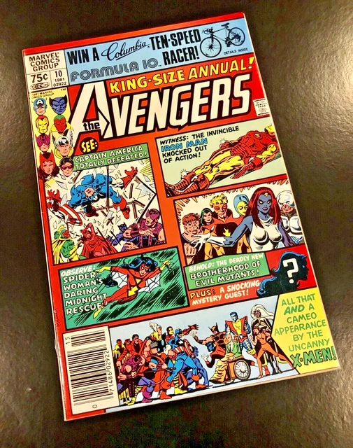 Avengers Annual #10 Newsstand NM? Key 1st Rogue) Marvel Comic -HIGH GRADE BEAUTY