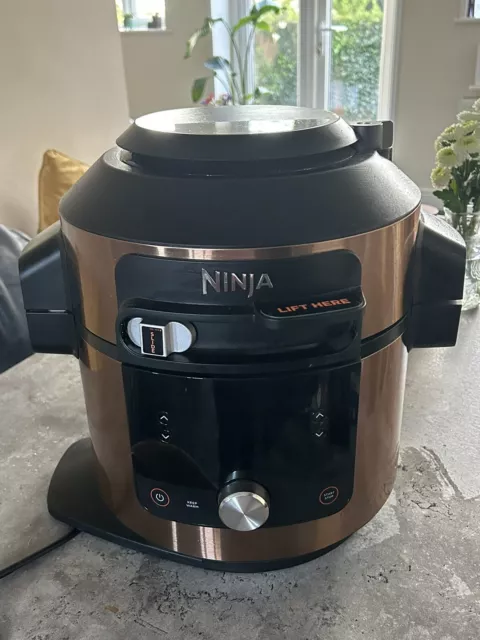 Ninja Deluxe Black & Copper Edition Foodi MAX 15-in-1 SmartLid Multi-Cooker