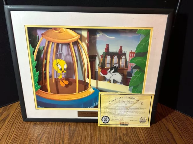 Warner Bros Animated Animations Looney Tunes Tweety & Sylvester, COA, QuikShip