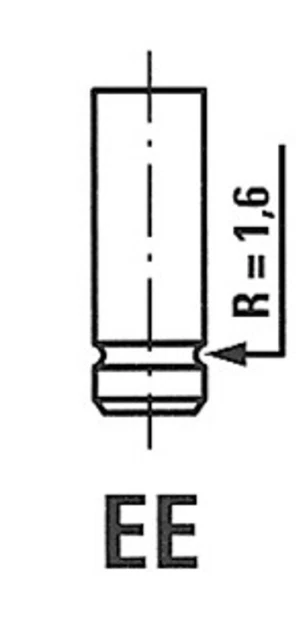 Valvola di scarico FRECCIA R4887/BMCR per CITROËN FIAT RENAULT JUMPER MOVANO OPEL X70
