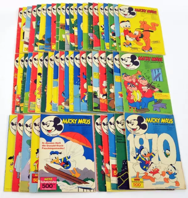 Micky Maus Heft 1-52 von 1970  - kompletter Jahrgang  -  Ehapa