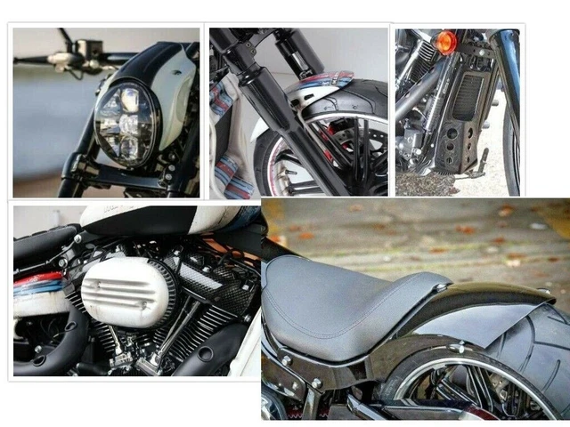 Seitendeckel Set RACING (passend für Harley-Davidson Modelle: Softail ab 2018
