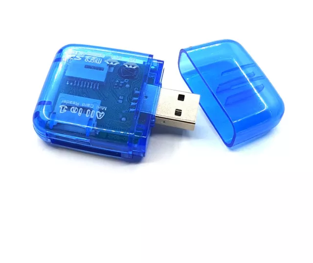 All in One Memory Card Reader USB 2.0 For TF SDHC SD MS Micro(M2) MicroSD MMC AU 2