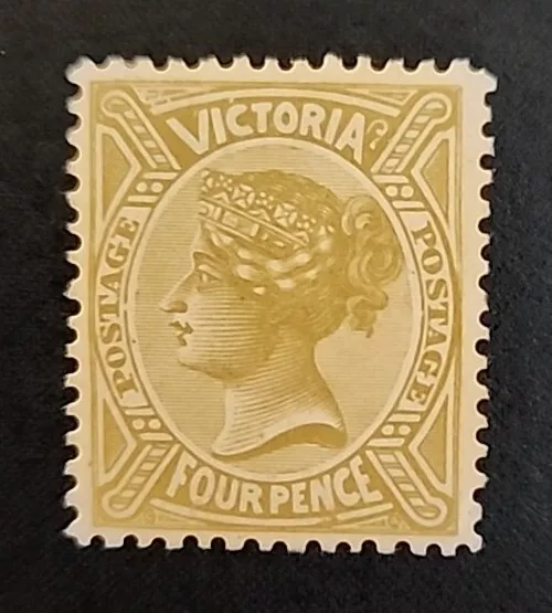 1892 Victoria 3d Bistre Yellow QV Stamp Duty Mint. P21