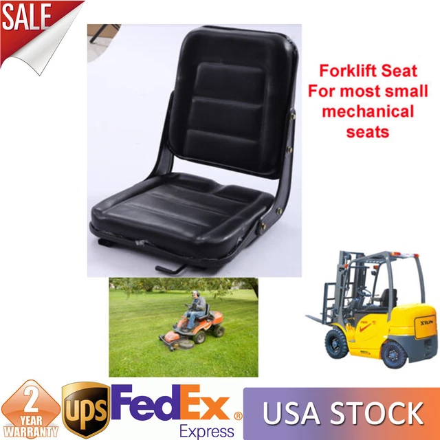 DRIVERS SIDE UNIVERSAL Forklift Seat Lawn Mower Seat Tractor Suspension