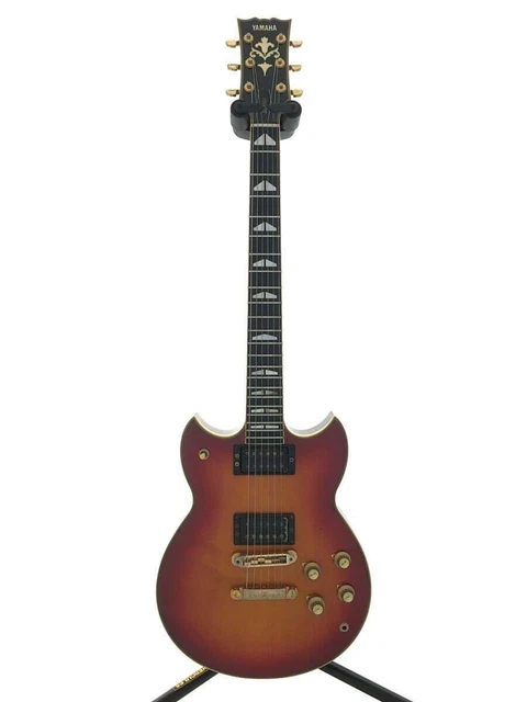 YAMAHA SG1000 SG1000 Red Sunburst 1982 Bi Sound System Pickguard Missing 731131