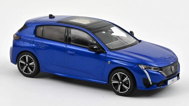 La Peugeot 607 serie 1 de 2000 grise en miniature par Norev au 1/43e
