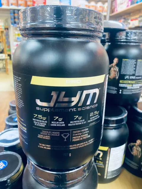 Pro Jym Protein Powder -Chocolate Mousse Flavor, 907G| Egg White, Milk, Whey Pro