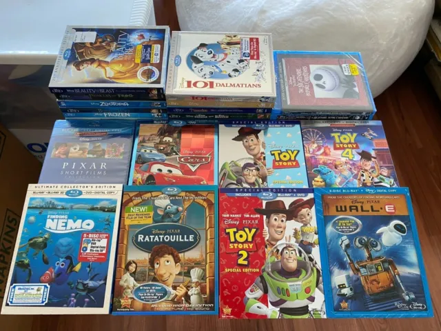 Disney & Pixar Blu-Ray Movie Selection ~ NEW Sealed ~ Authentic US R1 releases