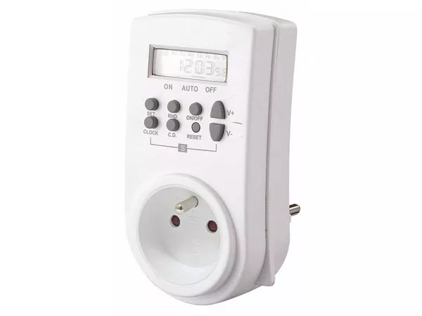 Programmateur Programmable Electrique Minuteur Hebdomadaire Digital Ref E305W3