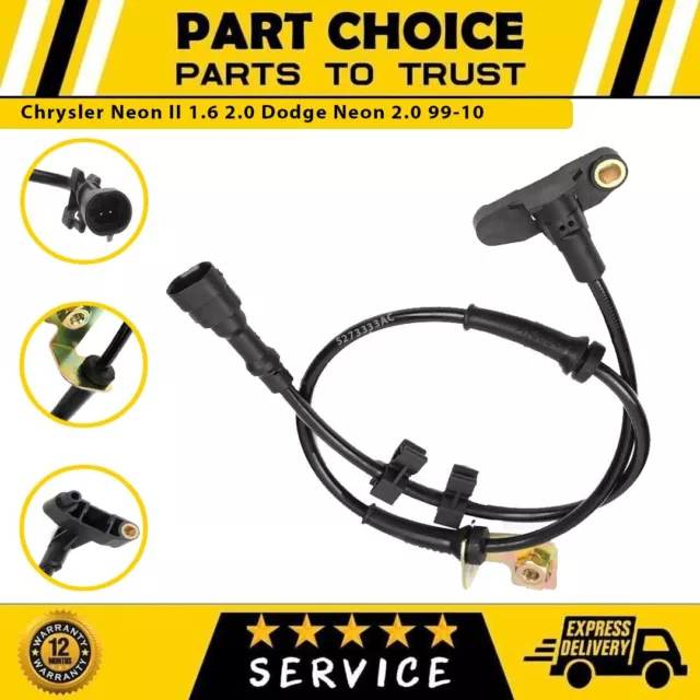 SENSORE DI VELOCITÀ ABS ANTERIORE SINISTRO adatto a Chrysler Neon II 1.6 2.0 Dodge Neon 2.0 99-10