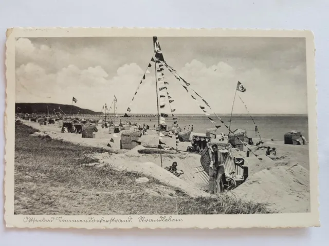 AK Ostseebad Timmendorfer Strand gelaufen 1938