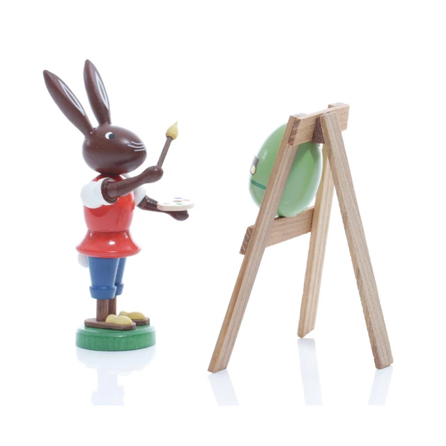 Goebel Figurine Lapin - Musicien insolent, Pâques, faïence, multicolore, 8 cm