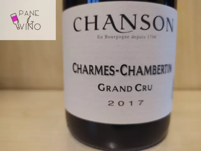 Charmes Chambertin Grand Cru 2017 - Chanson - Vino rosso Francia, Borgogna