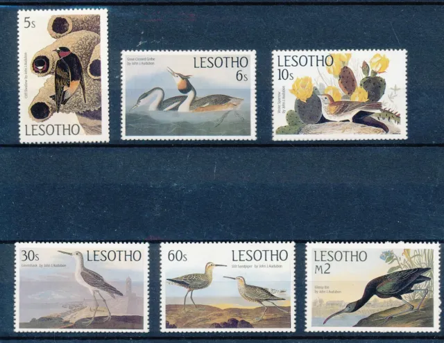 [BIN18548] Lesotho 1985 Birds good set very fine MNH stamps