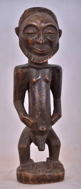 African tribal art.hemba statue from Democratic Republic of Congo.