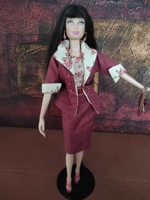 Vetement Barbie " Madison " Ensemble pantalon tailleur pour poupée