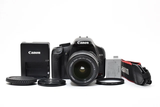 CANON EOS KISS X2 DSLR Body EF-S 18-55mm Lens JAPAN [MINT
