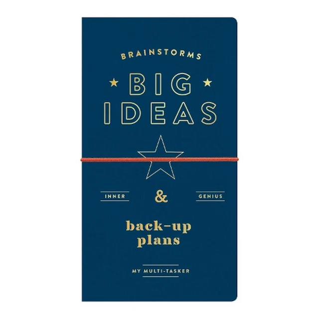 Brainstorms, Big Ideas and Back-up Plans Multi-tasker Journal