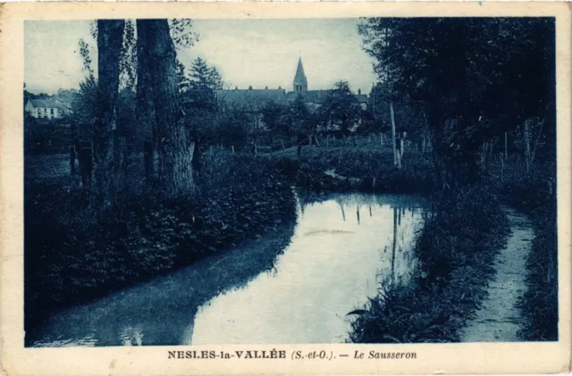 CPA NESLES-la-VALLEY - Le Sausseron (350196)