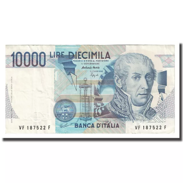 [#646414] Banconote, Italia, 10,000 Lire, 1984, 1984-09-03, KM:112c, SPL
