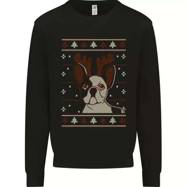 A Funny Christmas Pug Kids Sweatshirt Jumper