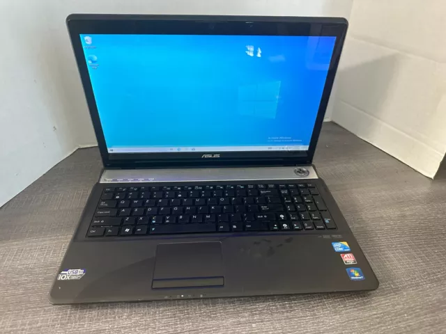 Asus N61J-i7-Q740@1.73GHz 8GB Ram 120GB SSD W10H ATI Mobil Radeon *REPAIR* (912)