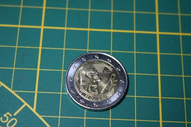 pièce de deux euros FRANCE 2022 president Jacques Chirac circulee 2 EUROS