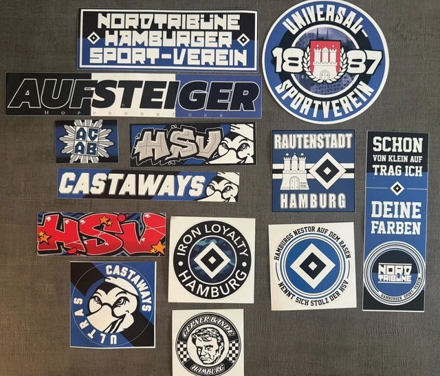 HSV AUFKLEBER STICKER Szene Mix Hamburger SV Ultras CA Irons hsv-aufkleber-sticker-szene-mix-hamburger-sv-ultras-ca-irons