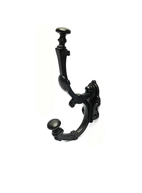 large victorian style coat hook Decorative Wrought Iron Effect